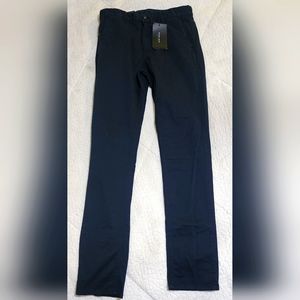 Zara‎ Man Basic Collection Pants Mens Size 30 Blue Chino Stretch NWT Brand NEW